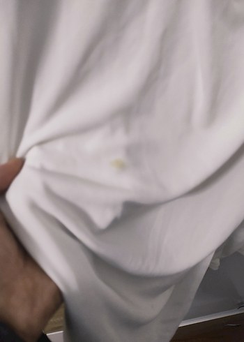 Beyaz Drapeli Uzun pantolon - Görsel 3