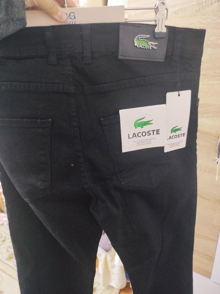 Erkek Siyah Kot Pantolon - Regular Fit - Görsel 2