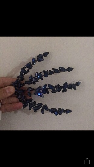 Gelinlik kınalık nişan tacı saç aksesuarı