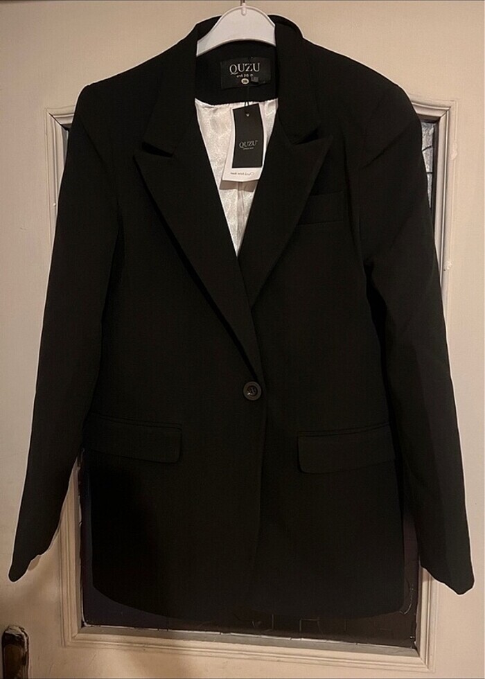 Oversize blazer ceket - Görsel 2