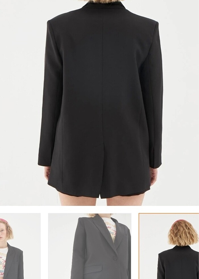 Oversize blazer ceket - Görsel 4