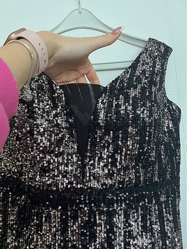 xl Beden Full payet gece elbisesi