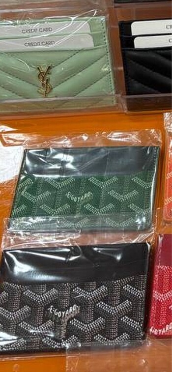  Beden STELLA MCCARTNEY VE YEŞİL GOYARD KARTLIK