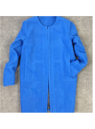 Oversize kaşe mont