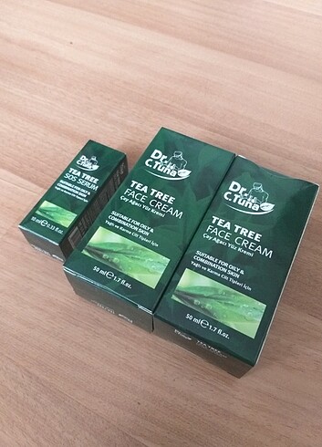 Çay ağacı serum ve krem