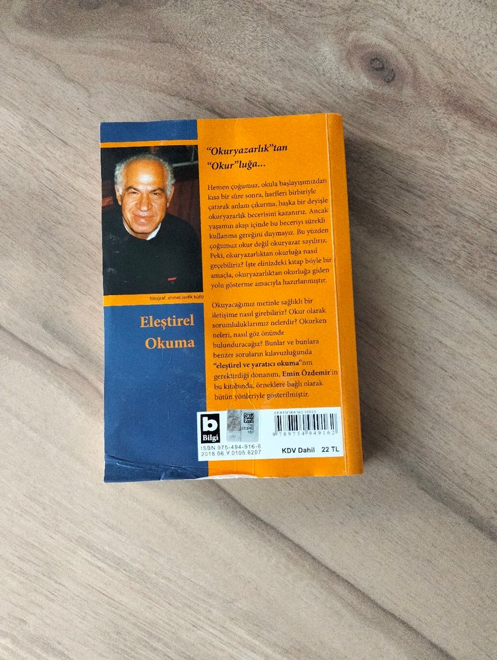 Eleştirel Okuma - Emin Özdemir, 11. Baskı - Görsel 2