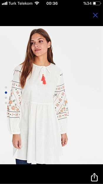 Lc Waikiki Tunik - Elbise