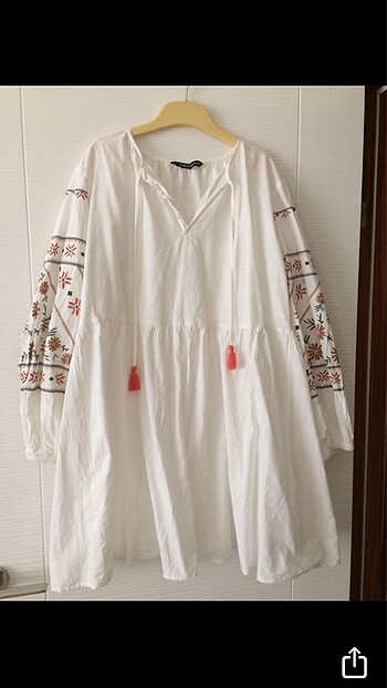 xxl Beden beyaz Renk Lc Waikiki Tunik - Elbise
