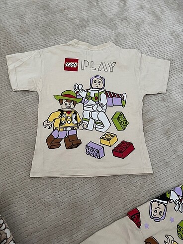 24-36 Ay Beden ten rengi Renk Lego erkek cocuk kisa kollu esofman takimi