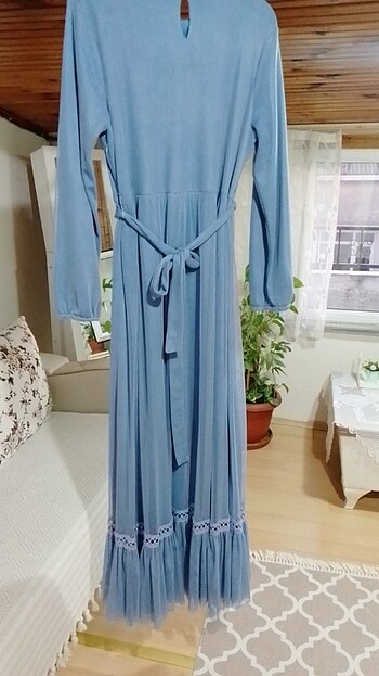 Uzun elbise - Görsel 6