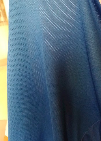 Erkek Mavi Beyaz Çizgili Kısa Kollu Forma - Görsel 2