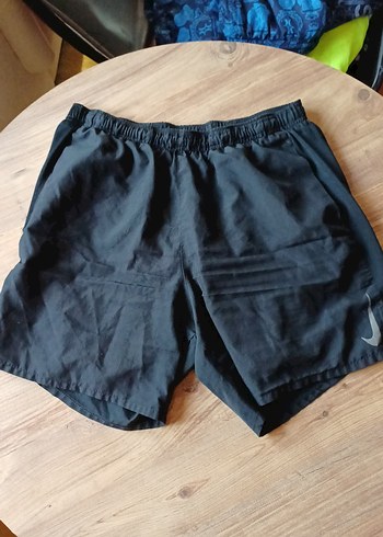 Siyah ,ici tayt, Rahat Kesim Erkek Şort - Görsel 2