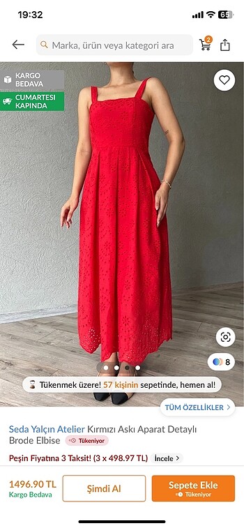 Trendyol & Milla Kadın elbise