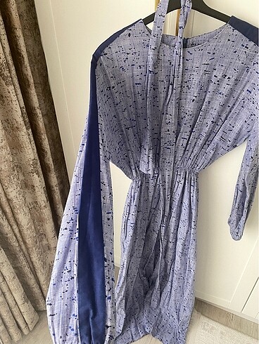 H&M Keten Elbise