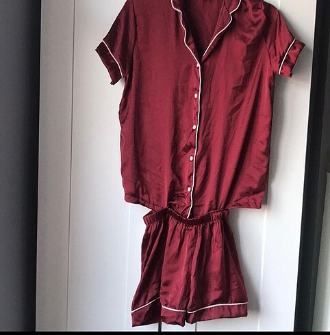 Saten pijama takımı