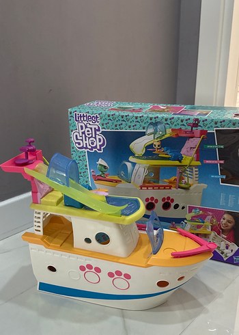Littlest Pet Shop Renkli Oyuncak Tekne - Görsel 9
