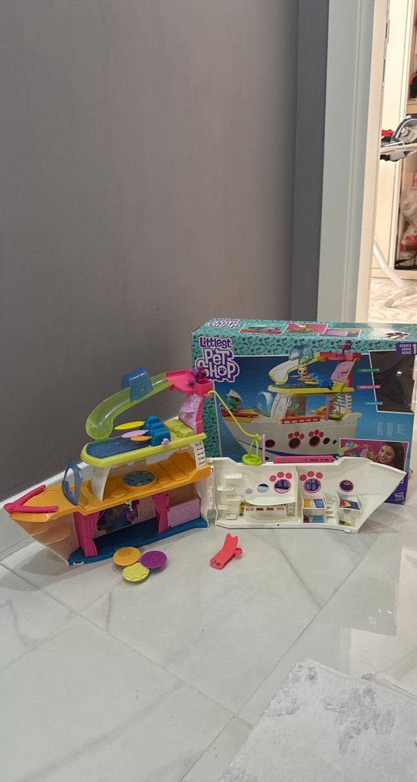 Littlest Pet Shop Renkli Oyuncak Tekne - Görsel 2