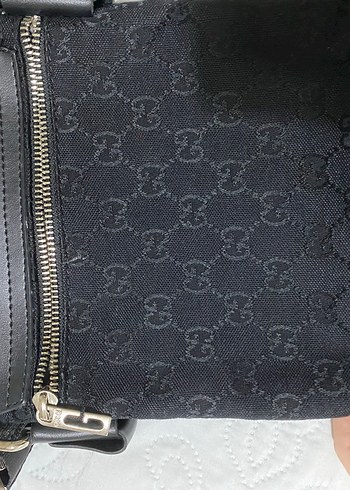 Siyah Gucci Omuz Çantası - Görsel 4