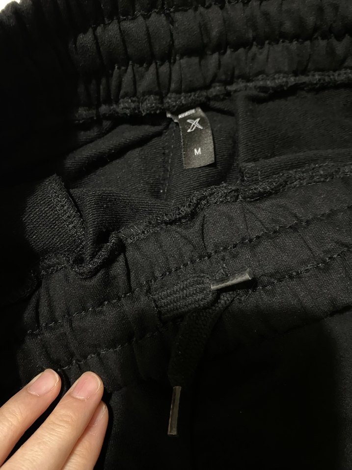 Siyah Rahat Kesim Kadın Eşofman Altı - Görsel 4