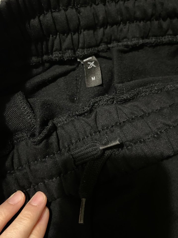 Siyah Rahat Kesim Kadın Eşofman Altı - Görsel 3