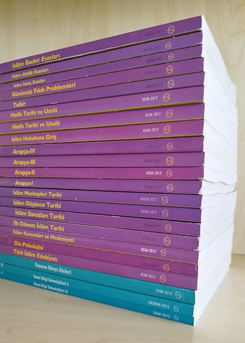 AÖF İlahiyat Ders Kitapları ( 18 kitap) - Görsel 2