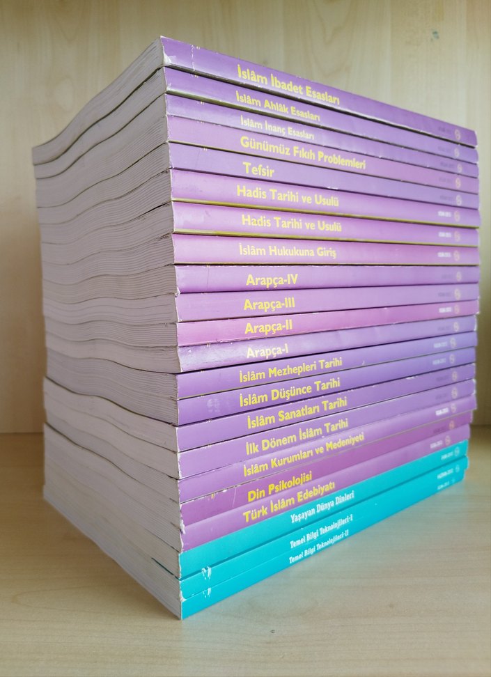 AÖF İlahiyat Ders Kitapları ( 18 kitap) - Görsel 3