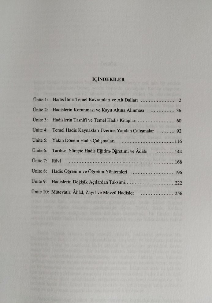 AÖF Hadis Tarihi ve Usulü Ders Kitabı - Görsel 4