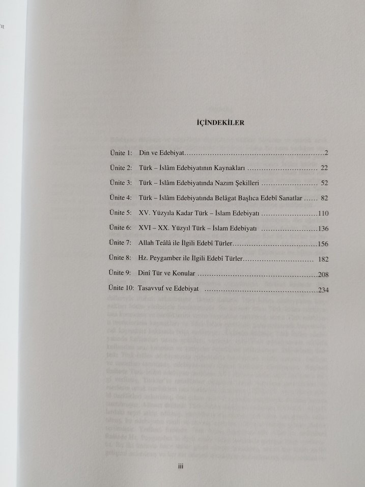AÖF Türk İslam Edebiyatı Kitabı - Görsel 4