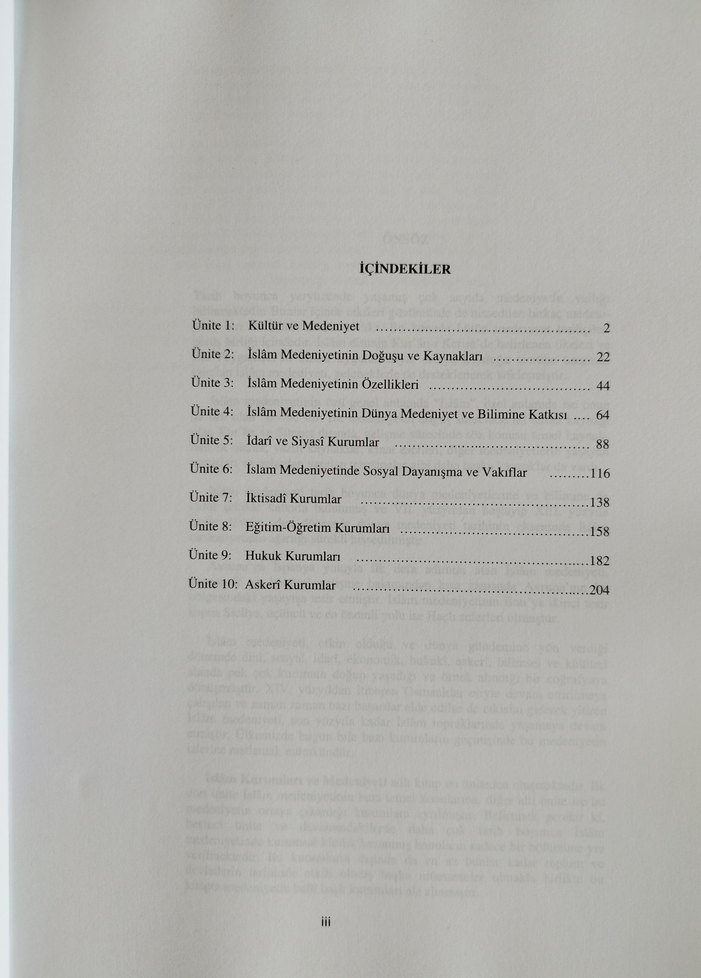 AÖF İslâm Kurumları ve Medeniyeti Kitabı - Görsel 4