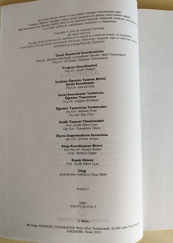 AÖF Arapça Kitap Seti I-IV (4 kitap) - Görsel 7