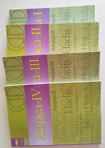 AÖF Arapça Kitap Seti I-IV (4 kitap) - Görsel 3