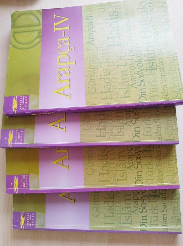 AÖF Arapça Kitap Seti I-IV (4 kitap) - Görsel 2