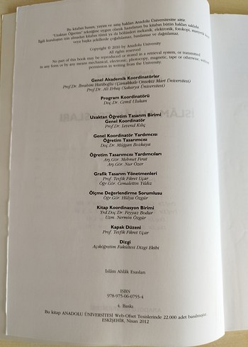 AÖF İslam İbadet ve İnanç Esasları Seti (4 kitap) - Görsel 15