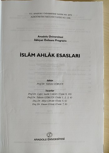 AÖF İslam İbadet ve İnanç Esasları Seti (4 kitap) - Görsel 14