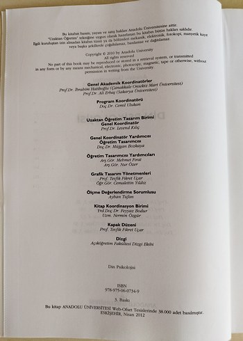 AÖF Kitapları ( 3 adet) - Görsel 17