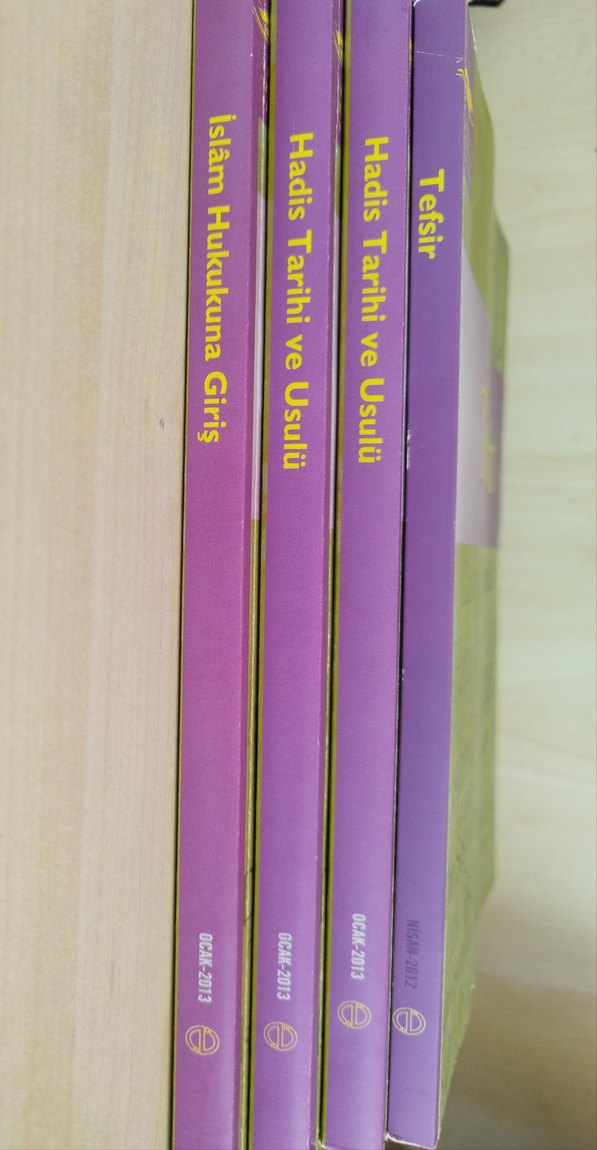 AÖF Ders Kitabı Seti  ( 3 kitap ) - Görsel 2