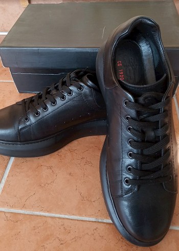 Erkek Siyah Sneaker Ayakkabı - Görsel 18