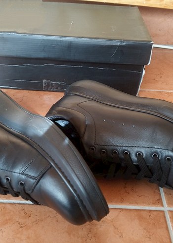 Erkek Siyah Sneaker Ayakkabı - Görsel 14