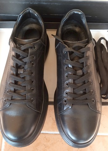 Erkek Siyah Sneaker Ayakkabı - Görsel 20