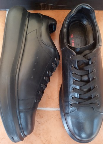 Erkek Siyah Sneaker Ayakkabı - Görsel 2