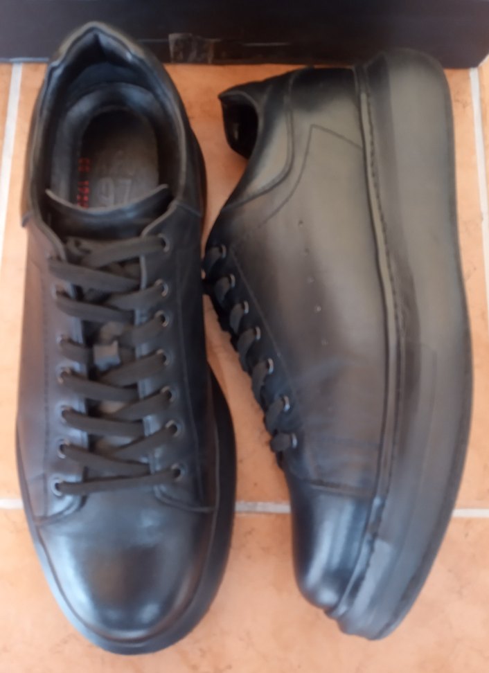 Erkek Siyah Sneaker Ayakkabı - Görsel 3