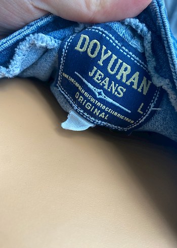 Mavi Denim Mini Tulum, V Yaka, Fermuarlı - Görsel 3