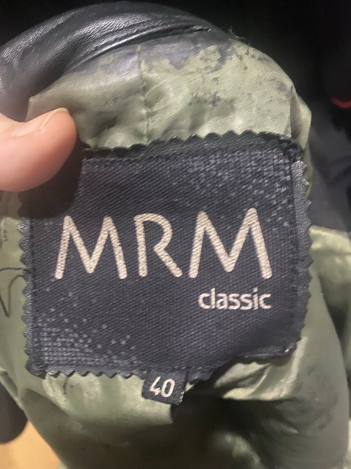 Siyah Deri Biker Ceket - Görsel 3