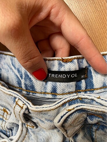 32 Beden mavi Renk Trendyolmilla jeans
