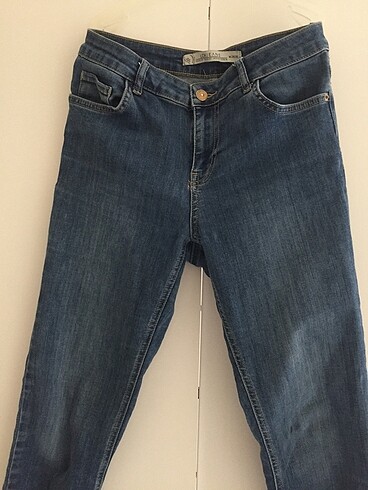 38 Beden mavi Renk Skinny/Dar Mavi Jean/kot pantolon