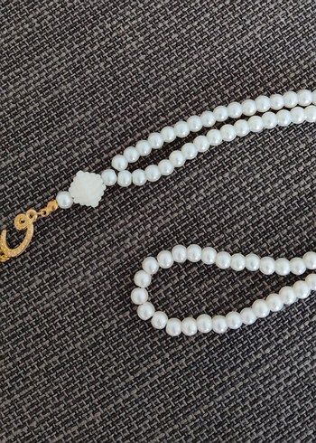 Beyaz İncili Tesbih - Görsel 2