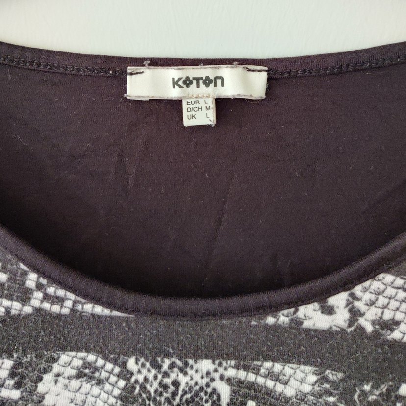 Leopar Desenli Tişört - Görsel 5