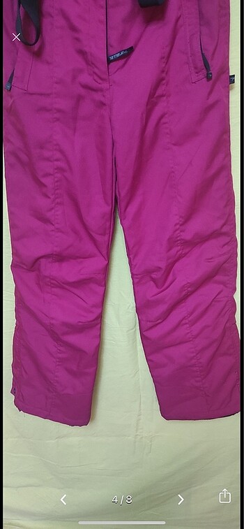 xl Beden pembe Renk Kadin kayak kar pantolonu