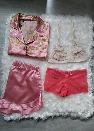 4 lü pijama takımı