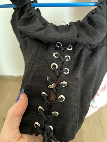 xs Beden korse crop top